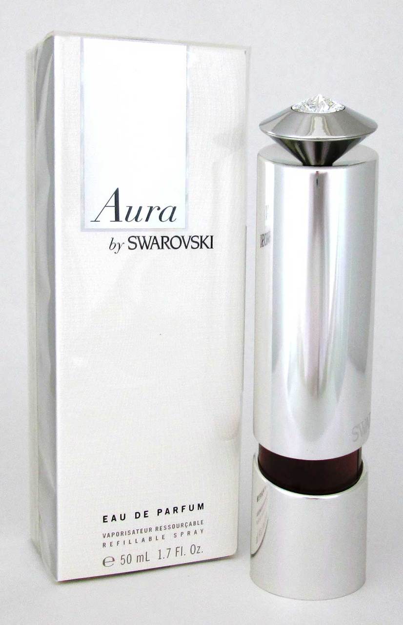 Aura by Swarovski Eau de Parfum Refillable Spray 1.7 oz. for Women