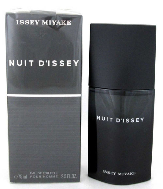 Nuit D'Issey by Issey Miyake Eau De Toilette Spray 2.5 oz Sealed.
