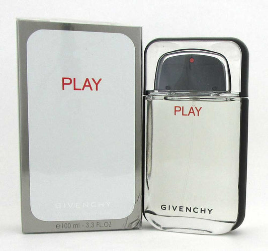Play by Givenchy Eau de Toilette Spray 3.3 oz. for Men *Damaged Box