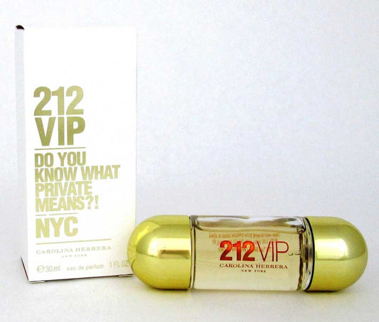 212 VIP Carolina Herrera EDP Spray 1.0 oz.for Women.New. Damaged Box