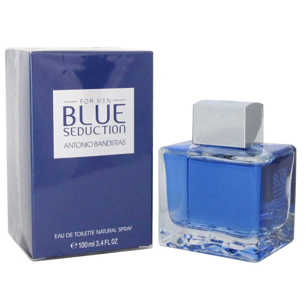 Blue Seduction by Antonio Banderas For Men EDT Spray 3.4 oz Sealed