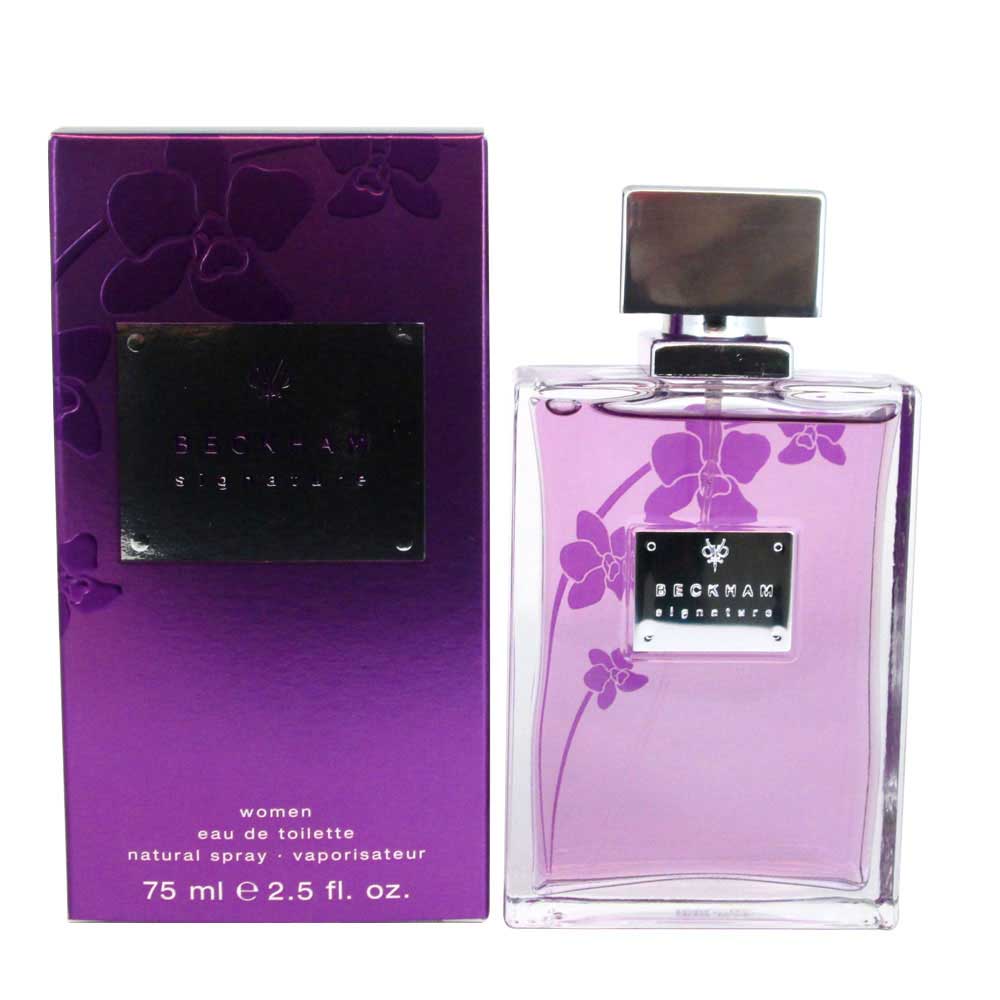 Signature For Her by David Beckham EDT Spray 2.5 oz. *Damaged Box