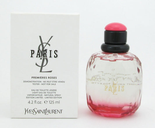Paris Premieres Roses Limited Edition Light Eau De Toilette Spray Tester For Women 125 ml./ 4.2 oz.