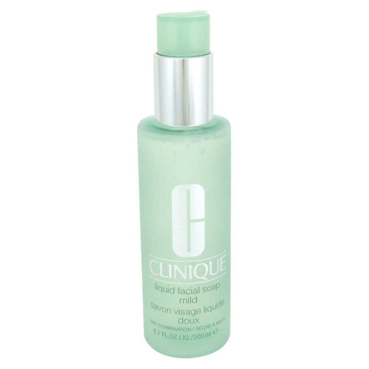 Clinique Liquid Facial Soap Mild 6.7 oz / 200 ml for Women New