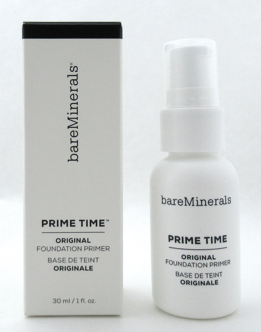 BareMinerals Prime Time Original Foundation Primer 30 ml./ 1.0 oz. Full Size New