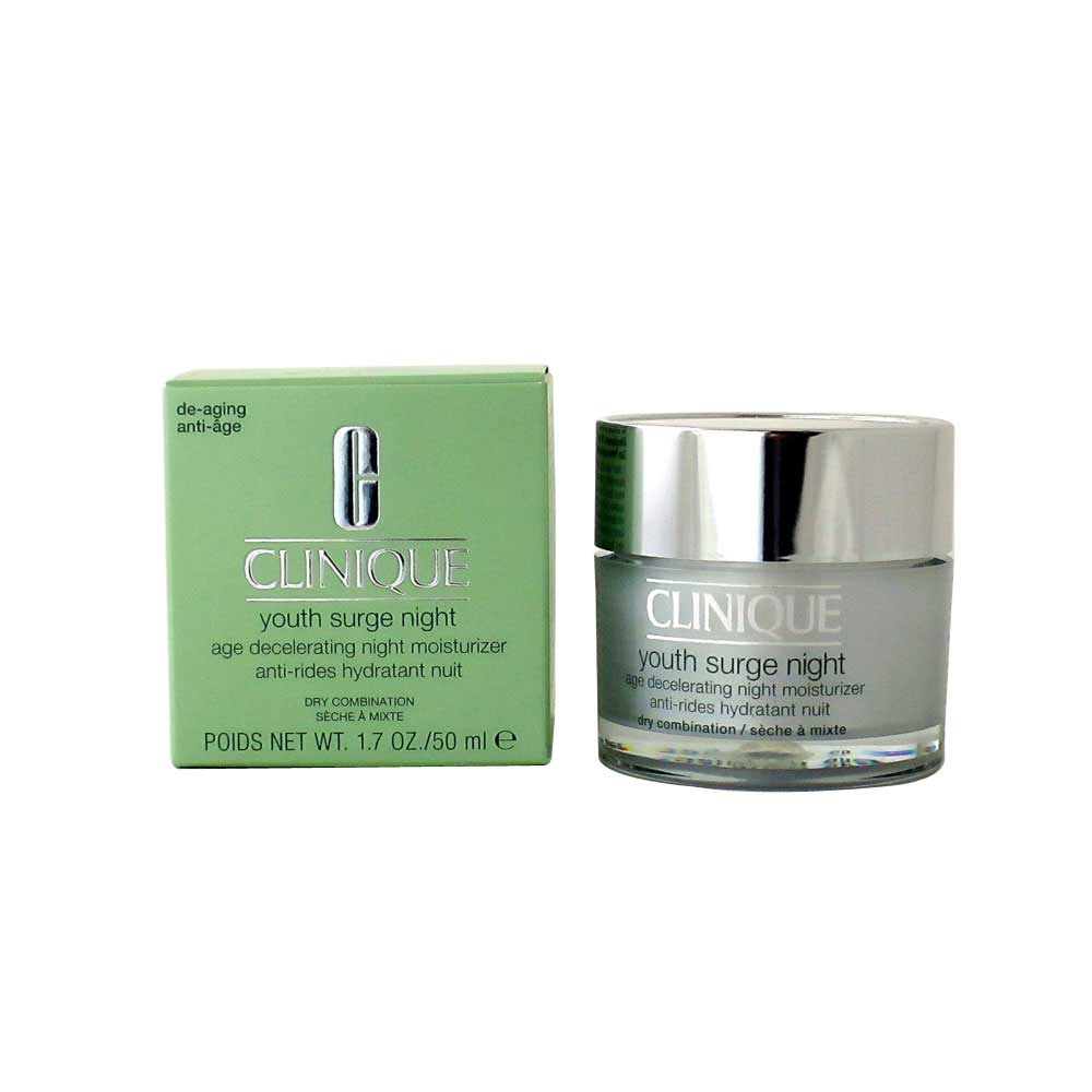 Clinique Youth Surge Night Age Decel. Moisturizer Dry/Comb 50 ml NIB