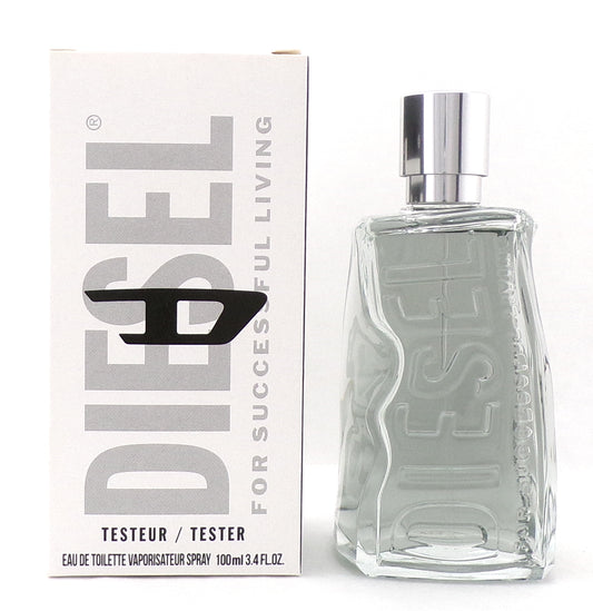 Diesel D by Diesel 3.4 oz. Eau de Toilette Refillable Spray for Men New Tester w/Cap