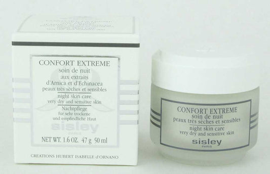 Sisley Confort Extreme Night Skin Care Very Dry/S.Skin 1.6oz/50ml NIB