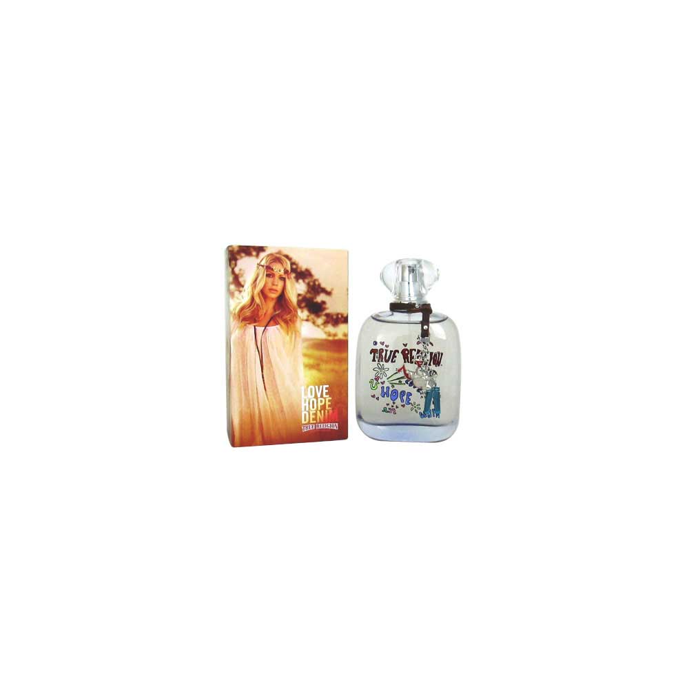 Love Hope Denim by True Religion Eau De Parfum Spray 3.4oz./100ml.