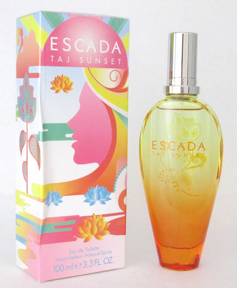 Escada Taj Sunset Eau De Toilette Spray 3.3 oz./ 100 ml. Damaged Box