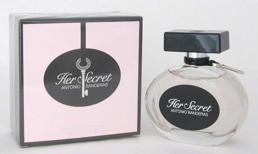 Her Secret by Antonio Banderas Eau De Toilette Spray 2.7 oz Sealed