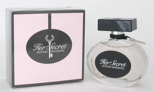 Her Secret by Antonio Banderas Eau De Toilette Spray 2.7 oz Sealed