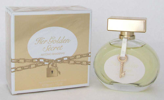 Her Golden Secret by Antonio Banderas Eau De Toilette Spray 2.7 oz