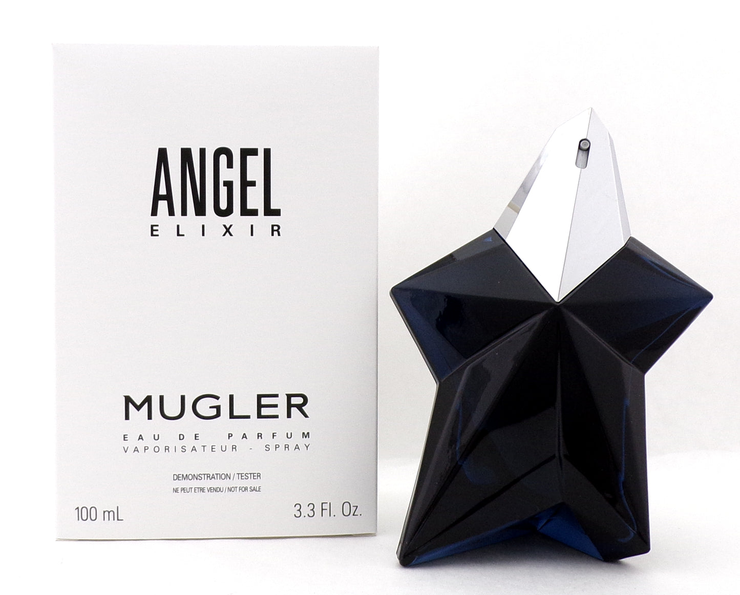 Angel Elixir by Thierry Mugler 3.3 oz EDP Refillable Spray for Women. New Tester