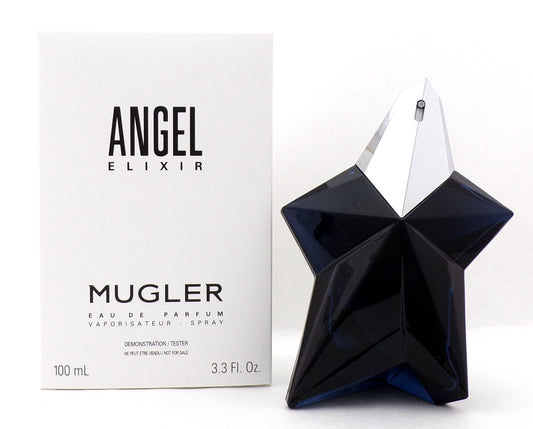 Angel Elixir by Thierry Mugler 3.3 oz EDP Refillable Spray for Women. New Tester