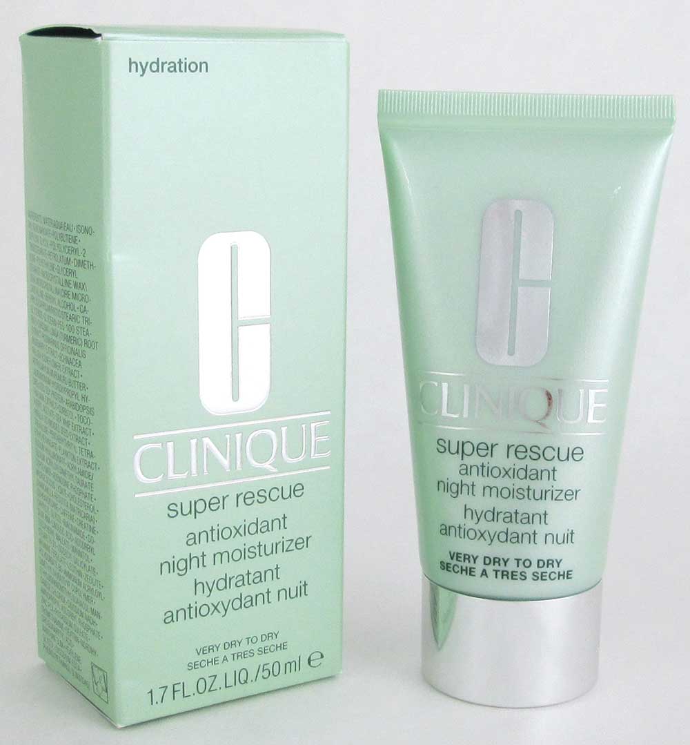 Clinique Super Rescue Antioxidant Night Moisturizer 1.7 ozDamaged Box