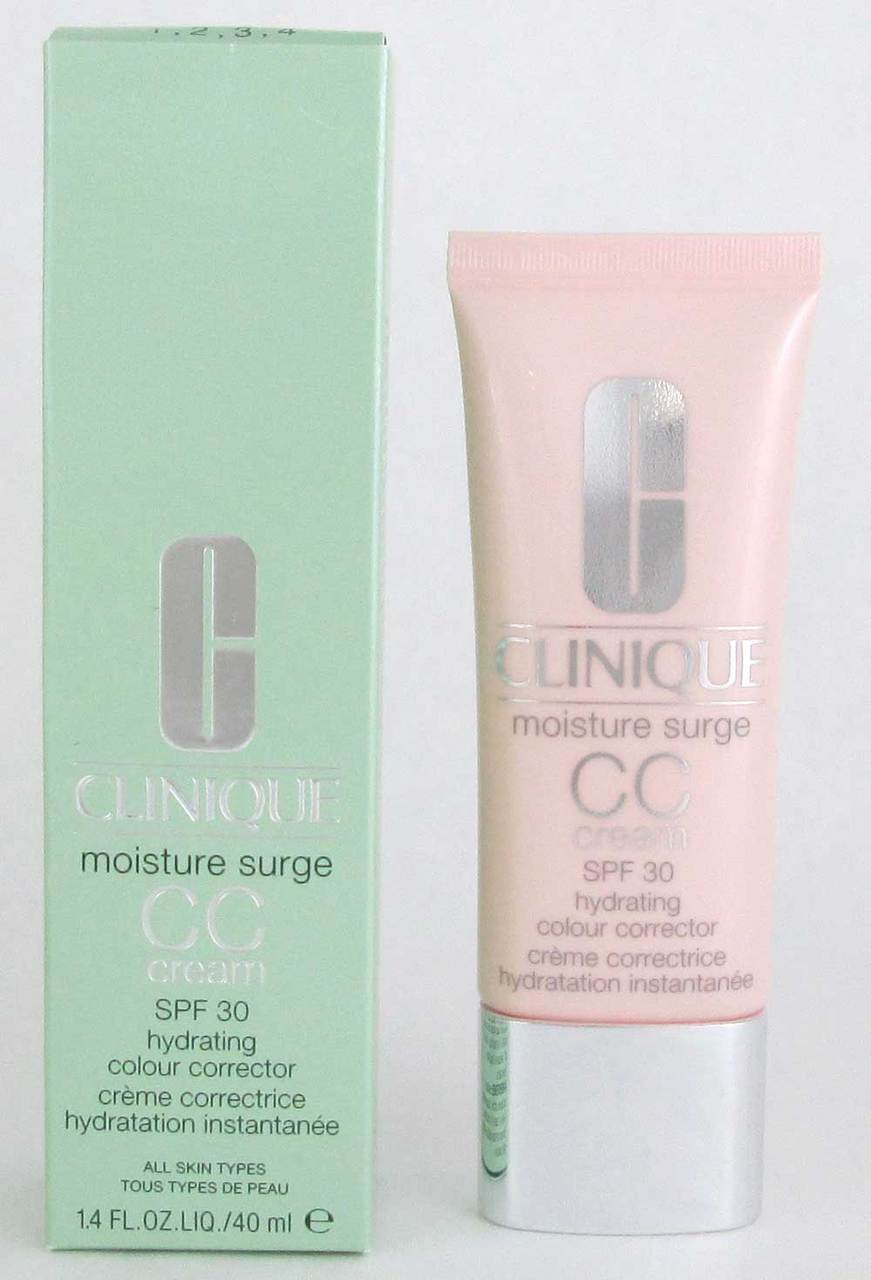 Clinique Moisture Surge CC Cream SPF30 1.4 oz, Light Med.Sealed Damag