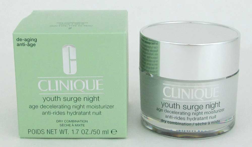 Clinique Youth Surge Night Age Decelerating Moist.Dry/Comb 50 ml Dmg