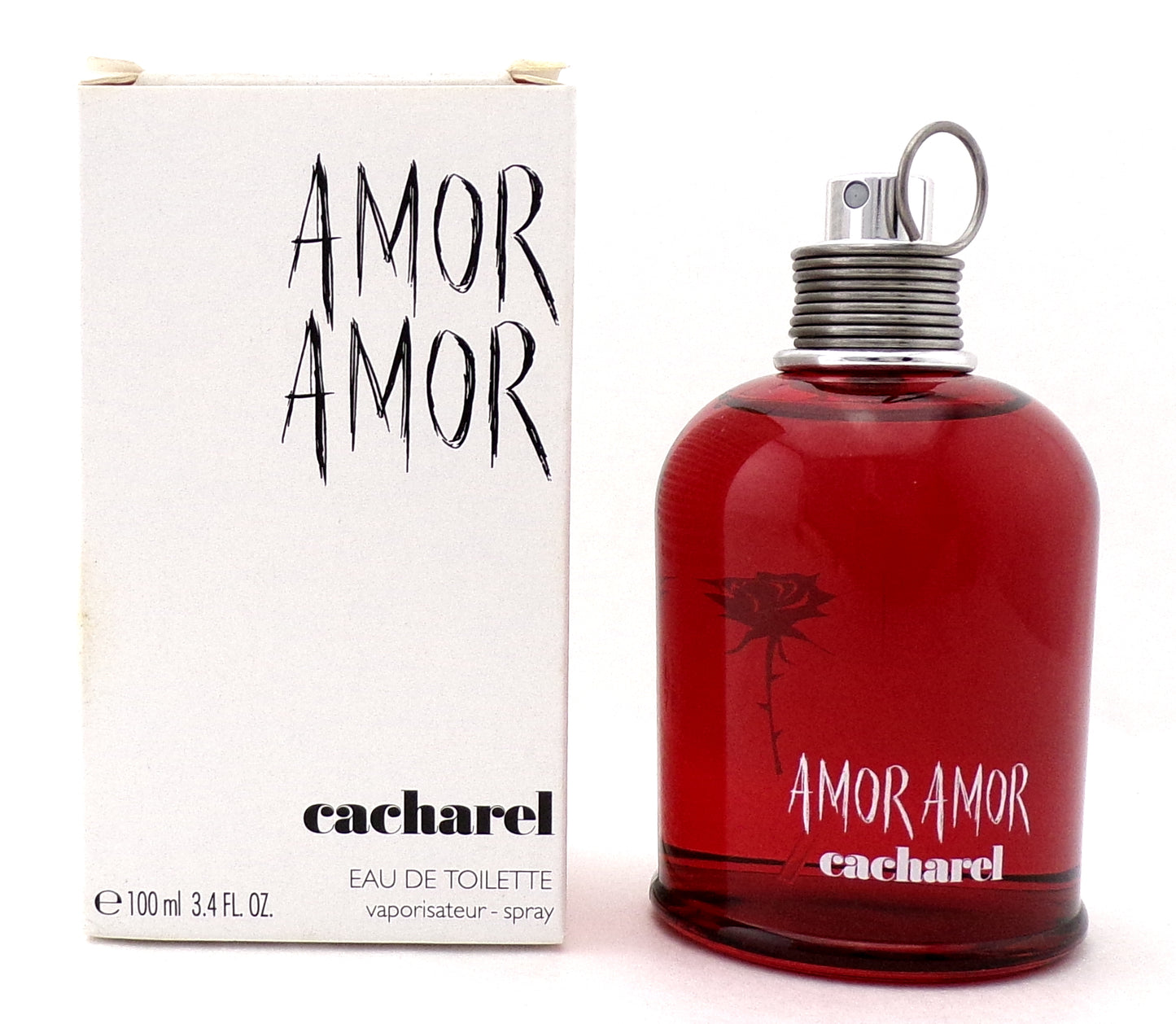 AMOR AMOR by Cacharel 3.4 oz Eau de Toilette Spray for Women. New Tester