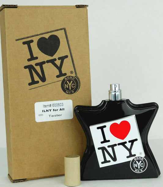 I Love New York for All by Bond No.9 EDP Spray 3.3 oz.*Tester
