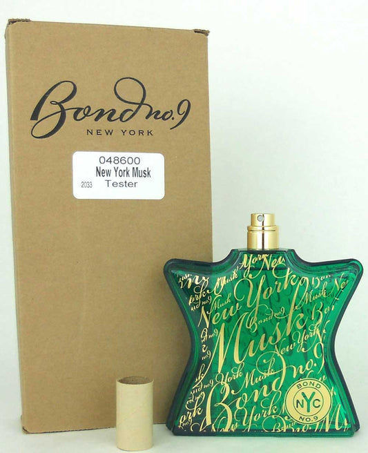 Bond No 9 New York Musk 3.3.oz.EDP Spray for Men & Women *Tester