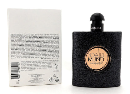 Black Opium by YSL 3.0 oz./90 ml. Eau de Parfum Spray for Women New Tester w/Cap