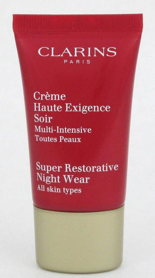 Clarins Super Restorative Night Wear All Skin T. Trial Size 0.53 oz