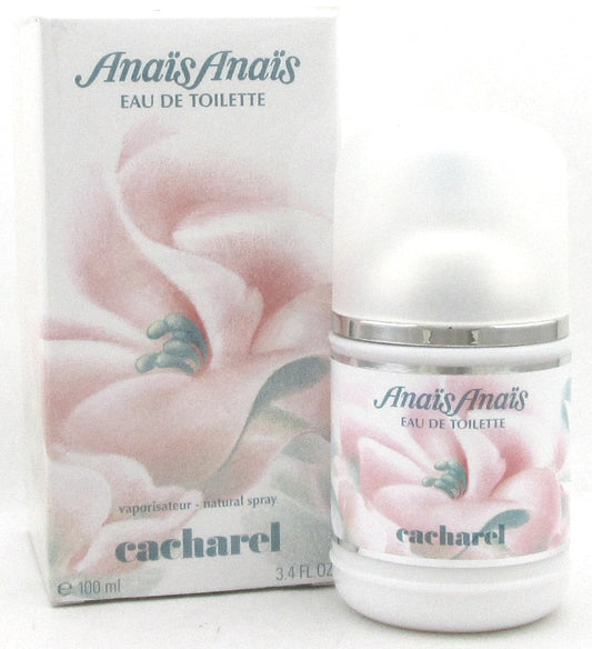Anais Anais Perfume by Cacharel 3.4 oz EDT Spray for Women. NEW. Damaged Box