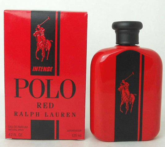 Polo Red Intense Ralph Lauren Eau de Parfum Spray for Men 4.2 oz.NIB