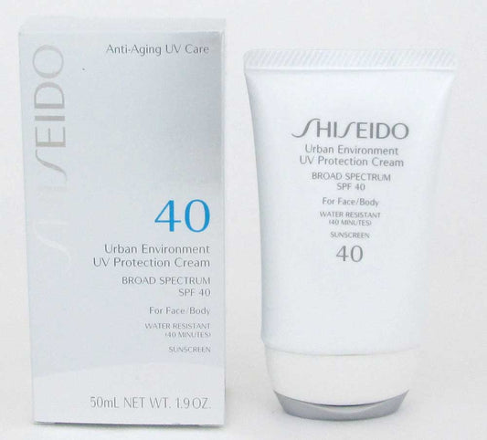 Shiseido Urban Environment UV Protection Cream Broad Spectrum SPF 40 For Face/Body | Wholesale