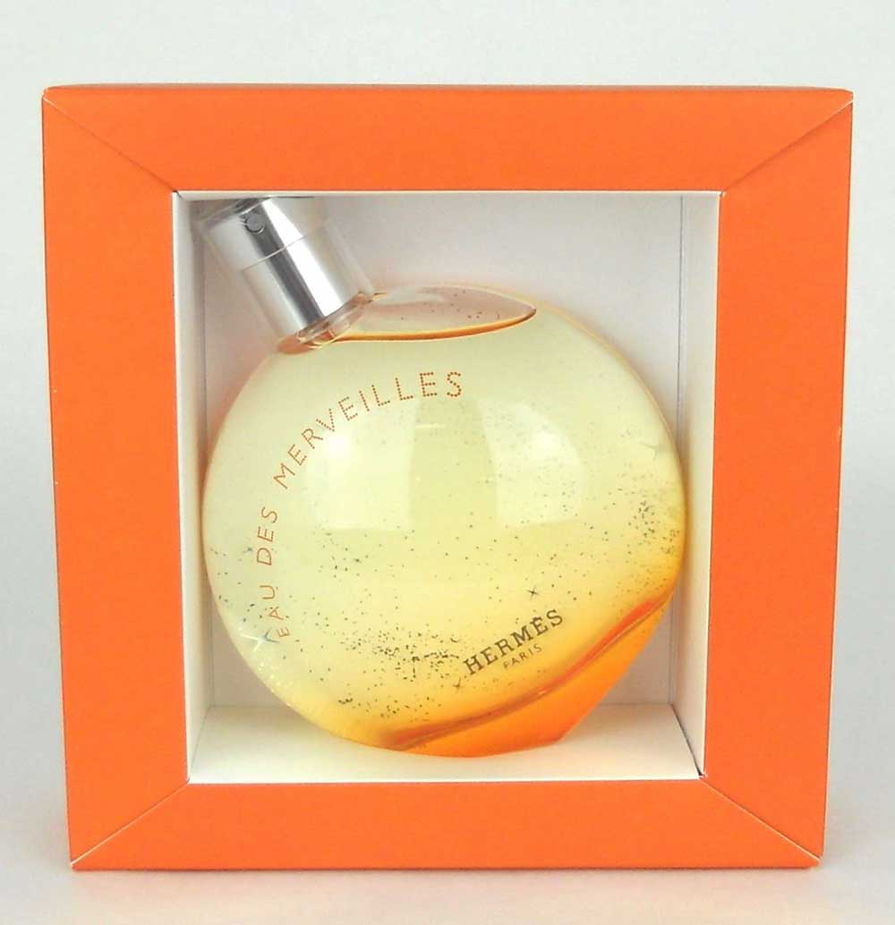 Eau Des Merveilles by Hermes Eau De Toilette Spray 3.3 oz.Damaged Box