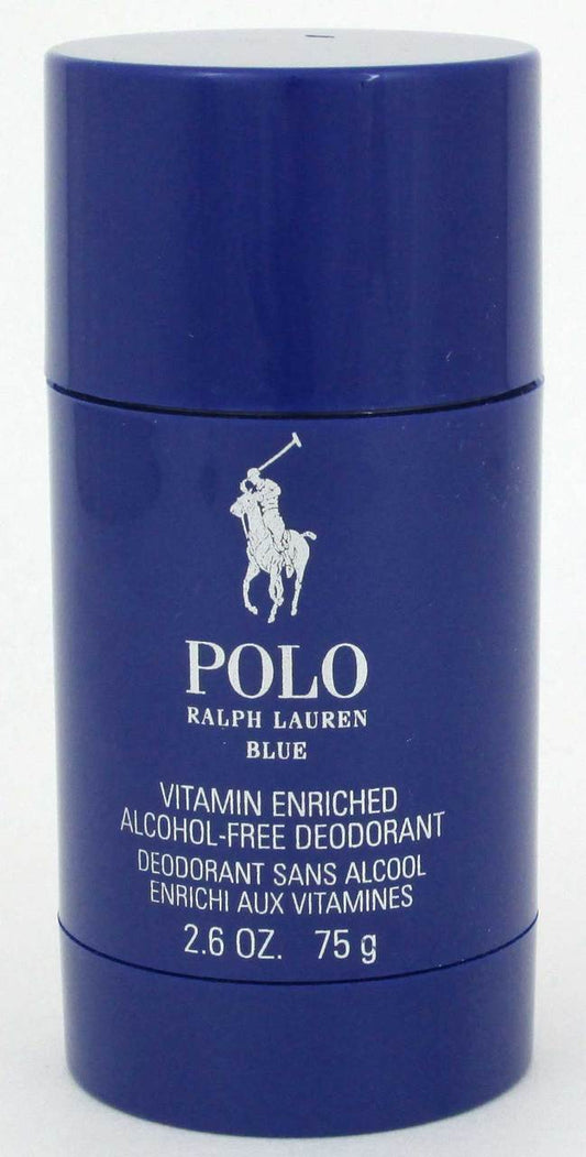 Ralph Lauren Polo Blue Alcohol Free Deodorant Stick 2.6oz/75g NO SEAL