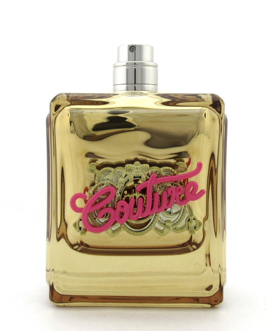 Viva La Juicy Gold Couture Eau De Parfum Spray 3.4 oz. Tester NO BOX No Cap 99 % Full