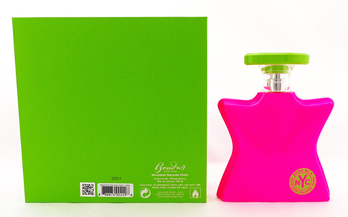 Bond No 9 Madison Square Park 3.3 oz/ 100 ml Eau de Parfum Spray for Women. New in Box