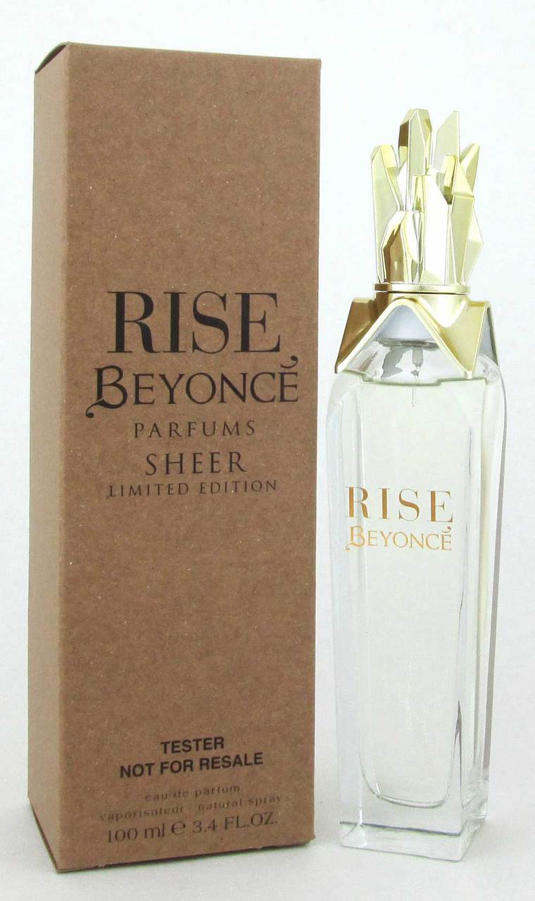 Beyonce Rise Sheer Eau de Parfum Spray 3.4 oz / 100 ml Women *Tester