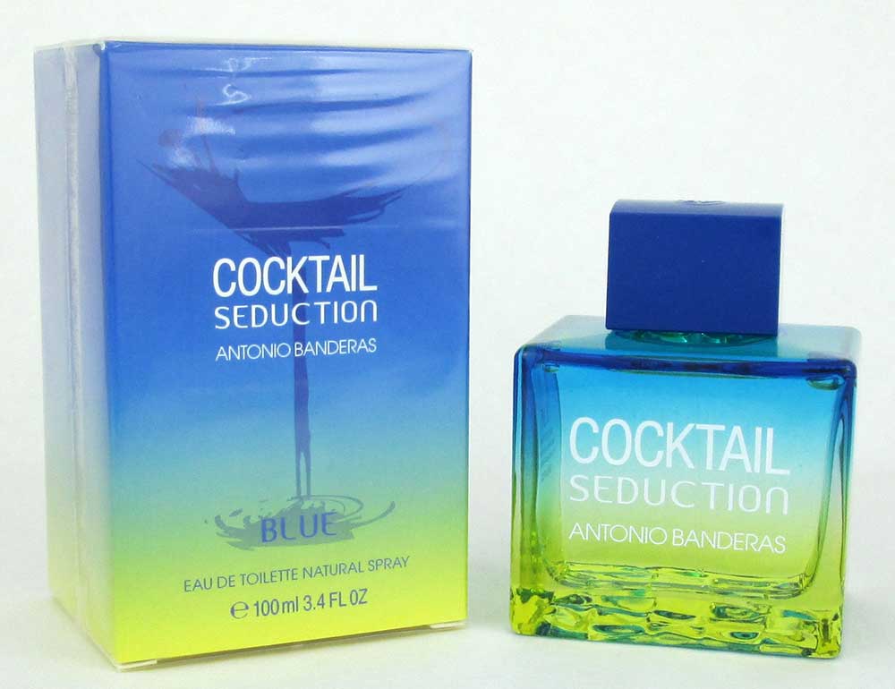 Cocktail Seduction Blue by Antonio Banderas EDT Spray 3.4 oz./100 ml
