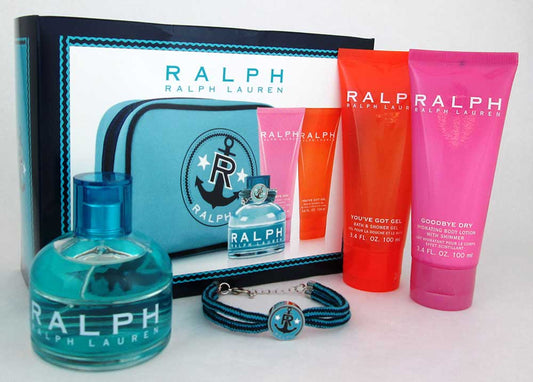RALPH by Ralph Lauren 3Pc Set:EDT3.4oz.+B/L3.4oz.+S/G3.4oz.*DamagBox