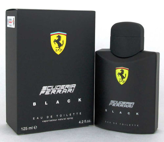 Scuderia Ferrari Black by Ferrari Eau de Toilette Spray 4.2 oz. Men