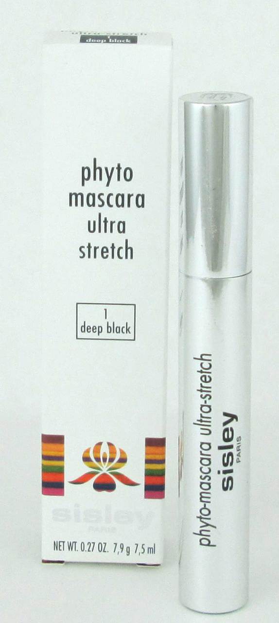 Sisley Phyto-Mascara Ultra-Stretch 1 Deep Black 7.5 ml./ 0.27 oz NIB