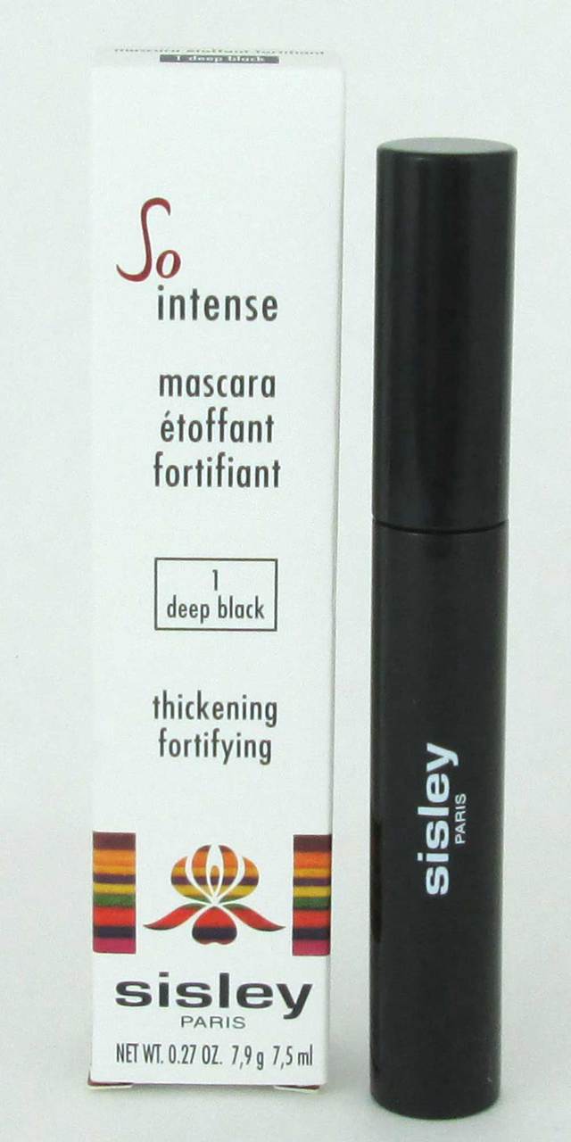 Sisley So Intense Mascara  # 1 Deep Black 7.5 ml/ 0.27 oz NIB