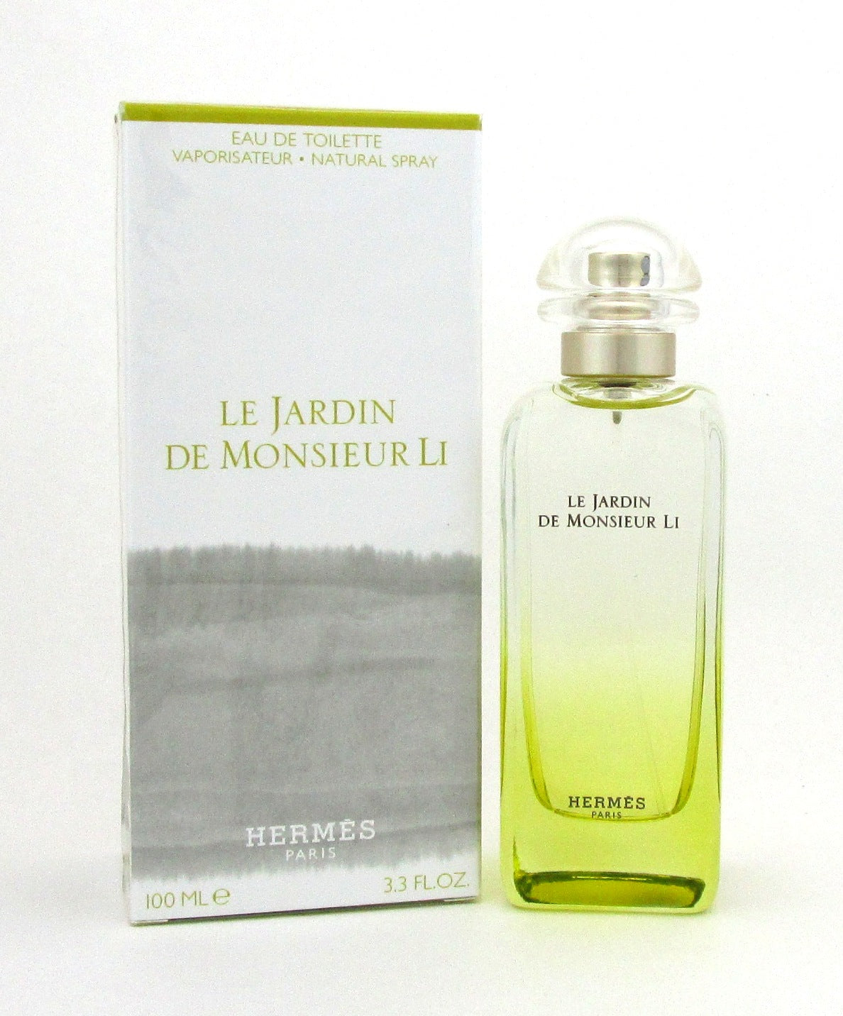 Hermes Le Jardin de Monsieur Li 3.3 oz. Eau de Toilette Spray. New. DAMAGED Box