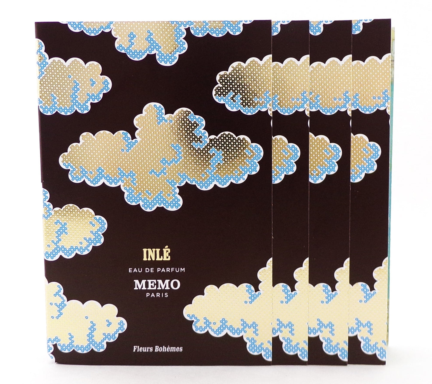 INLE by Memo Paris 0.05 oz. Eau de Parfum Sample Spray Unisex LOT OF 4 VIALS New