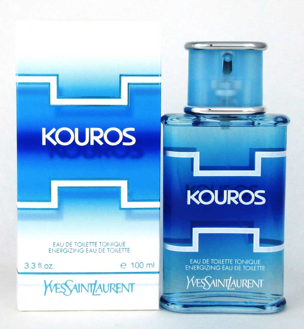 Kouros by Yves Saint Laurent EDT Tonique 3.3oz. for Men *Damaged Box