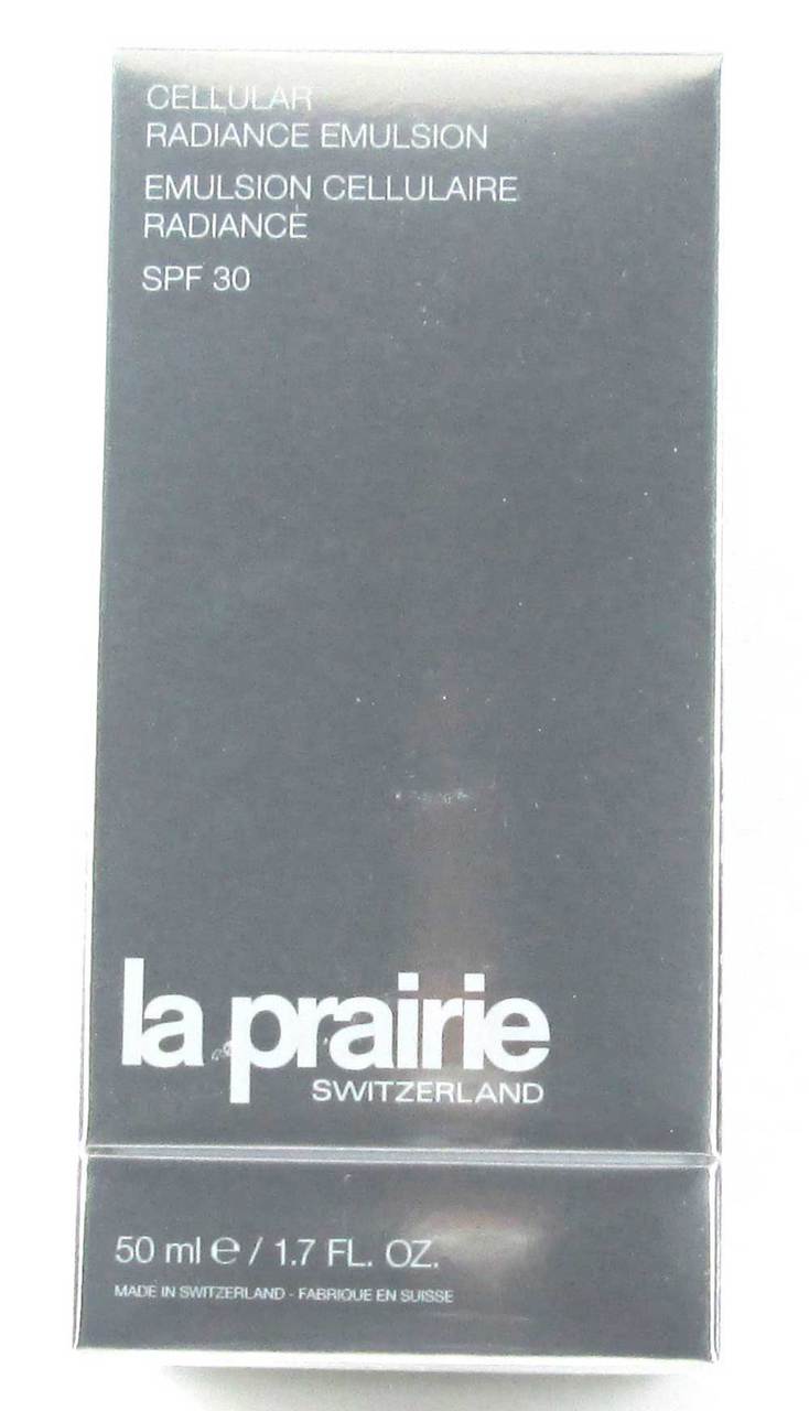 La Prairie Cellular Radiance Emulsion SPF 30 50 ml/ 1.7oz NIB Sealed