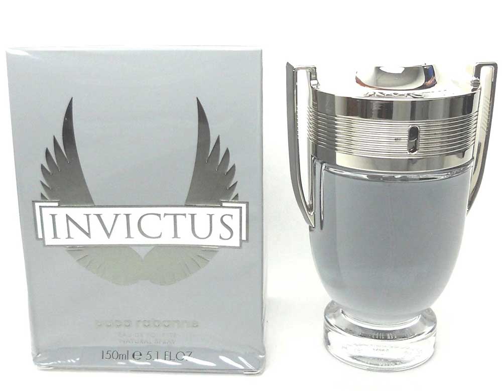 Invictus by Paco Rabanne Eau De Toilette Spray 5oz.Sealed Damaged Box