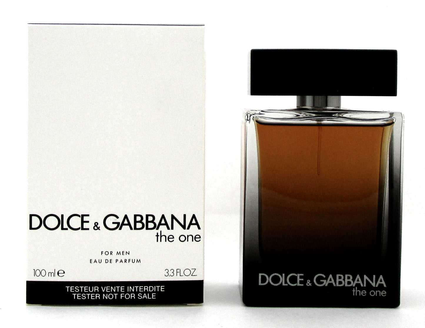The One by Dolce Gabbana 3.3 oz. Eau de Parfum Spray for Men. New Tester w/Cap