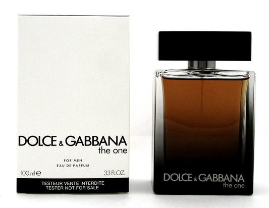 The One by Dolce Gabbana 3.3 oz. Eau de Parfum Spray for Men. New Tester w/Cap