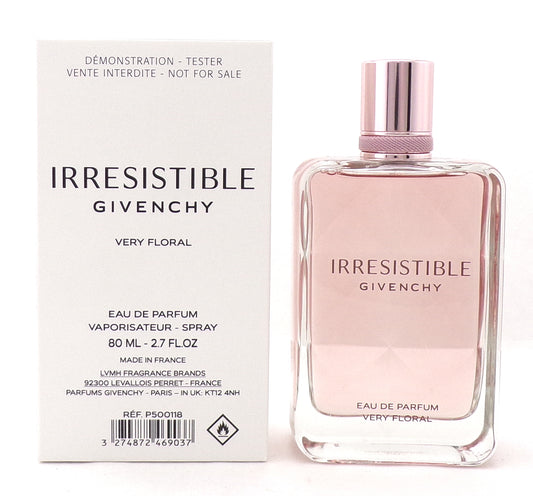 Givenchy Irresistible VERY FLORAL 2.7oz Eau de Parfum Spray for Women New Tester w/Cap