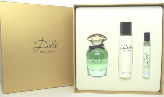 DOLCE by Dolce & Gabbana EDP Spray 2.5 oz. Gift Set. New