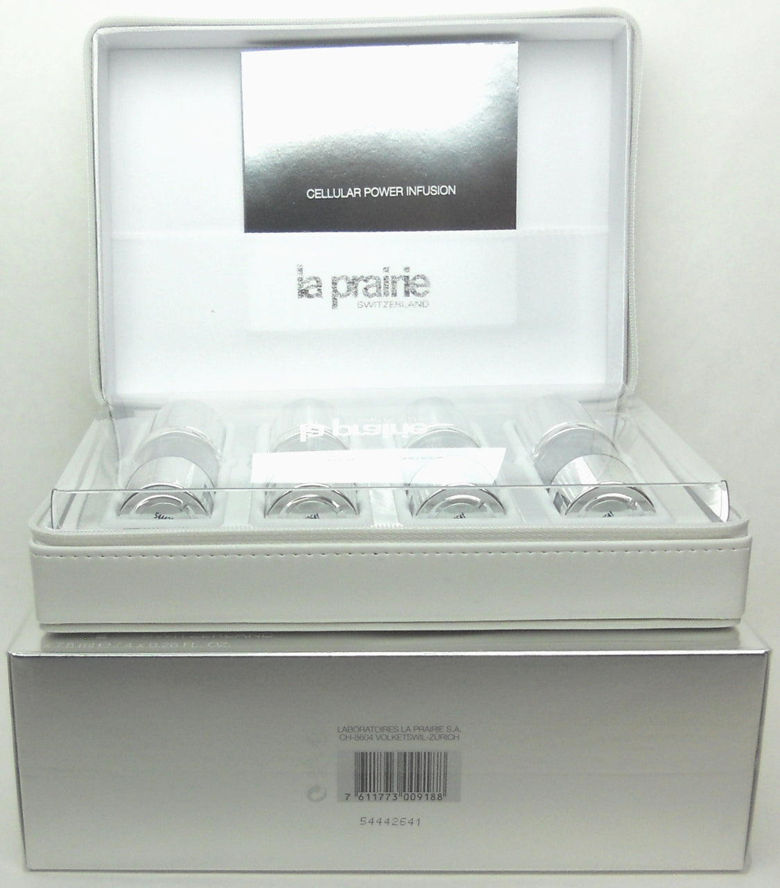 La Prairie Cellular Power Infusion 4 x 7.8 ml./ 0.26 oz NIB Sealed